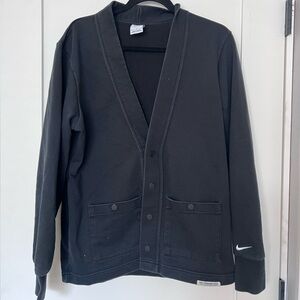 Nike Men's Black Golf Cardigan